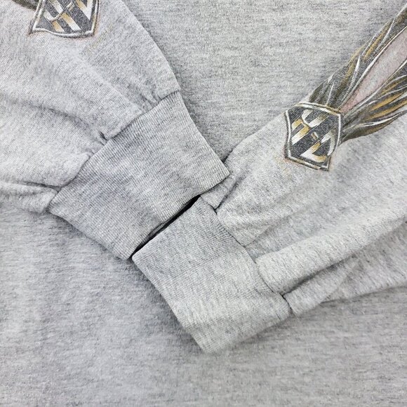 Harley Davidson Omaha Nebraska T-Shirt Long Sleeve Holstein's Distress Men's 2XL - Picture 11 of 13